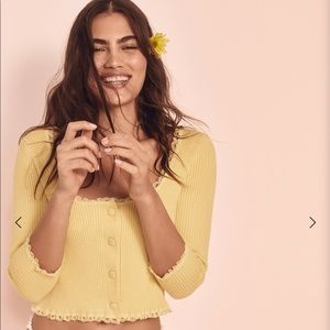 For Love & Lemons cardigan